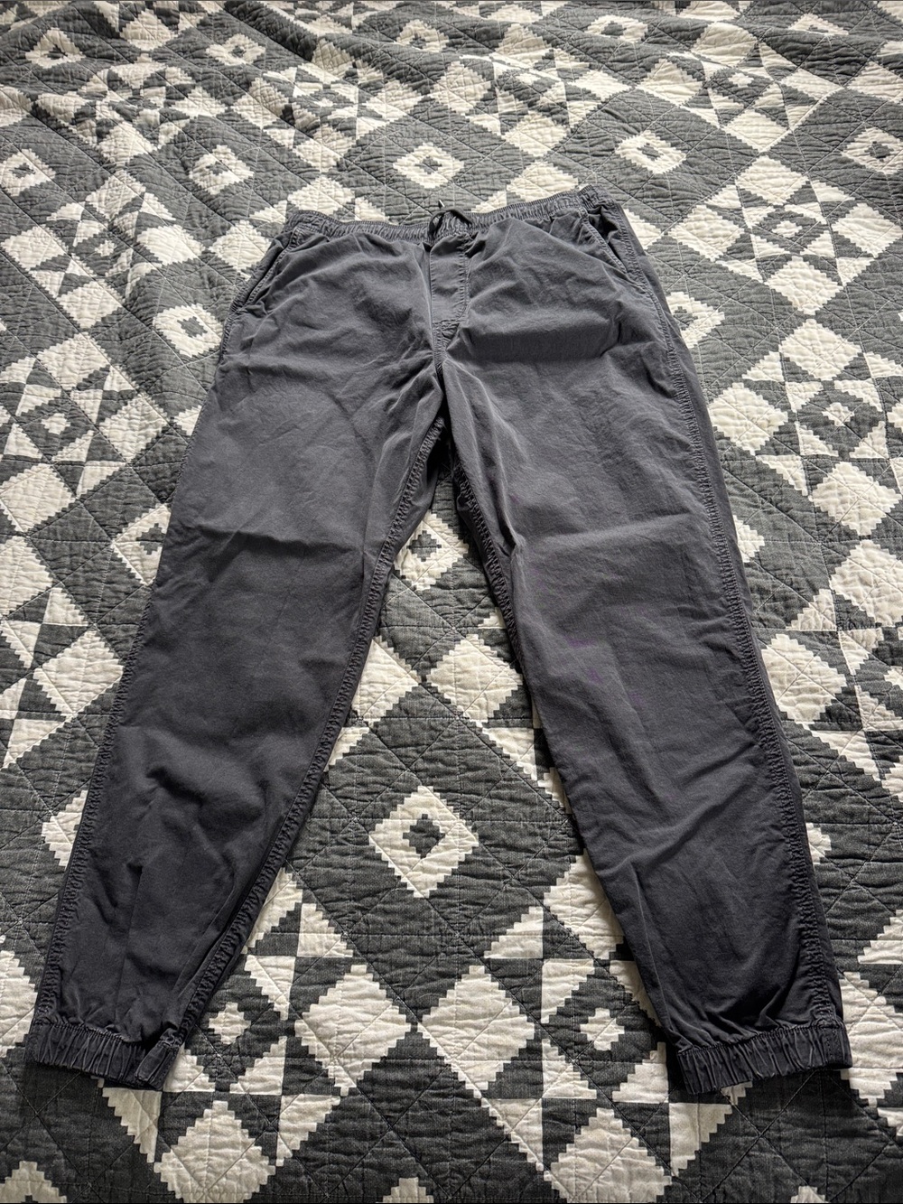American Eagle Outfitters Charcoal Drawstring Joggers